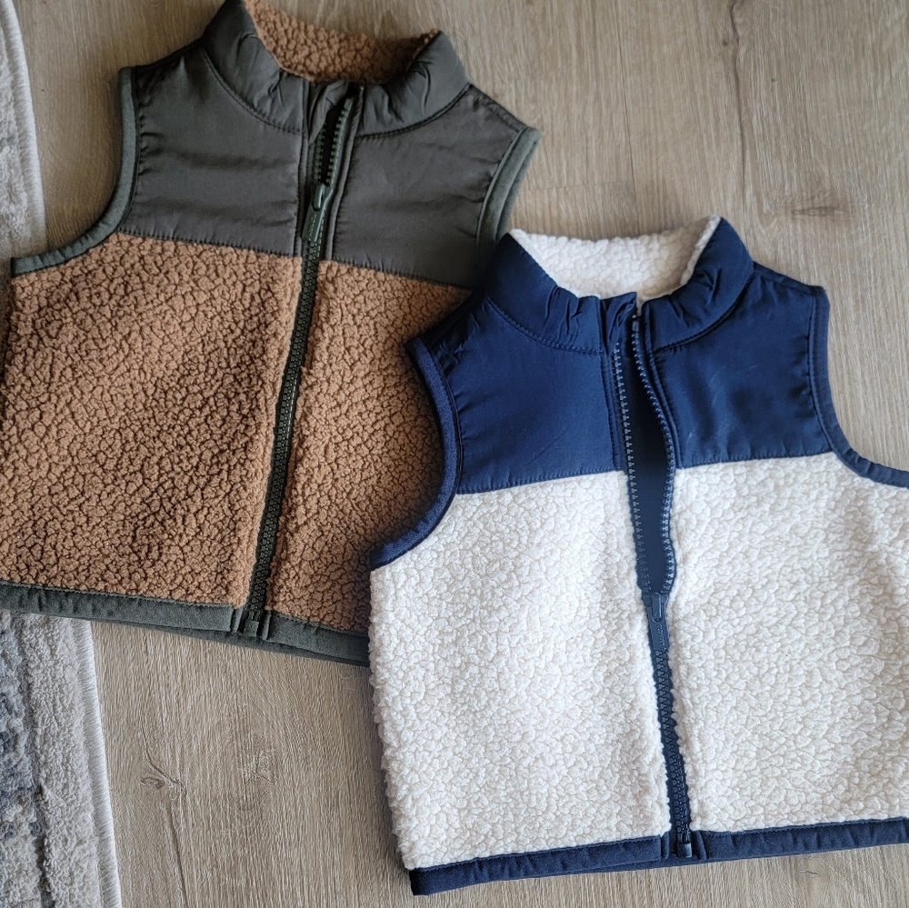 Old Navy Sherpa Vests